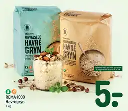 REMA 1000 Rema 1000 havregryn tilbud