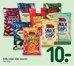 REMA 1000 KiMs chips eller snacks tilbud