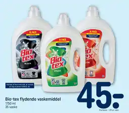 REMA 1000 Bio-tex flydende vaskemiddel tilbud