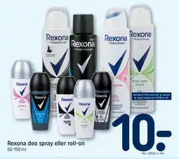 REMA 1000 Rexona deo spray eller roll-on tilbud