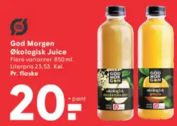 SPAR God Morgen Økologisk Juice tilbud