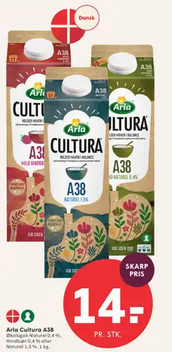 SPAR Arla Cultura A38 tilbud