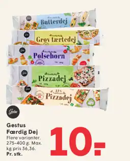SPAR Gestus Færdig Dej tilbud