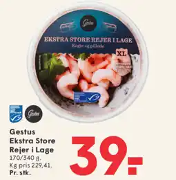 SPAR Gestus Ekstra Store Rejer i Lage tilbud