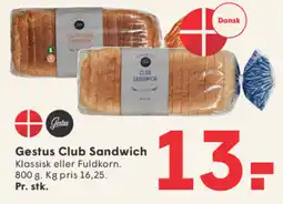 SPAR Gestus Club Sandwich tilbud