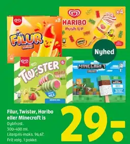 Coop 365 Filur, Twister, Haribo eller Minecraft is tilbud