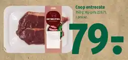 Coop 365 Coop entrecote tilbud