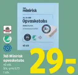 Coop 365 All-in-one opvasketabs tilbud
