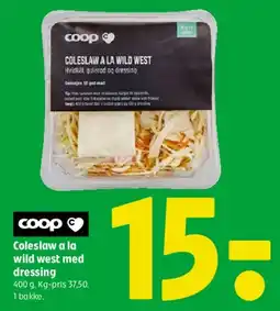 Coop 365 Coleslaw a la Wild West med dressing tilbud