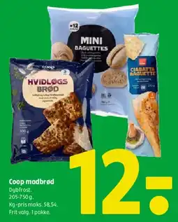 Coop 365 Coop madbrød tilbud