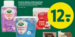 Coop 365 Karolines Køkken madlavningsfløde / Creme fraiche / Coop piskefløde tilbud