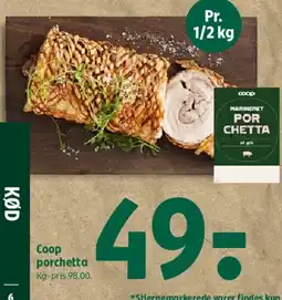 Coop 365 Coop porchetta tilbud