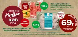 Coop 365 Hele kyllingelår eller hakket gris/kalv tilbud