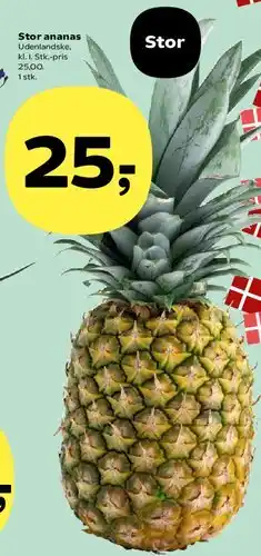 SuperBrugsen Stor ananas tilbud