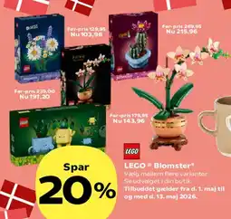 SuperBrugsen LEGO® Blomster tilbud