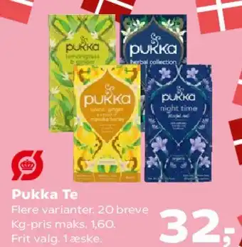 SuperBrugsen Pukka Te tilbud