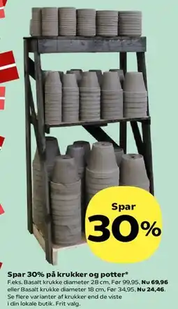 SuperBrugsen Krukker og potter tilbud