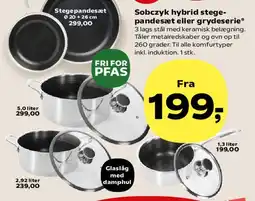 SuperBrugsen Sobczyk hybrid stegepandesæt / grydeserie tilbud