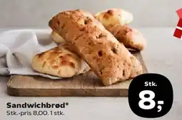 SuperBrugsen Sandwichbrød tilbud