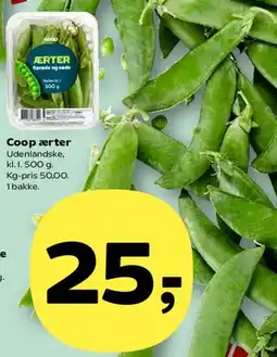 SuperBrugsen Coop ærter tilbud