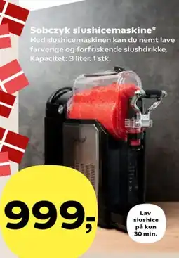 SuperBrugsen Sobczyk slushicemaskine tilbud