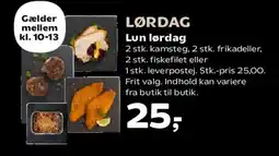 SuperBrugsen Lun lørdag tilbud