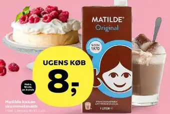 Matilde kakao skummetmælk