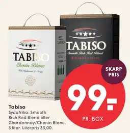 SPAR Tabiso (3 l box) tilbud