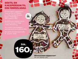 SuperBrugsen Wienerbrøds kageperson tilbud