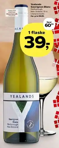 SuperBrugsen Yealands Sauvignon Blanc tilbud