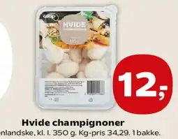 SuperBrugsen Hvide champignoner tilbud
