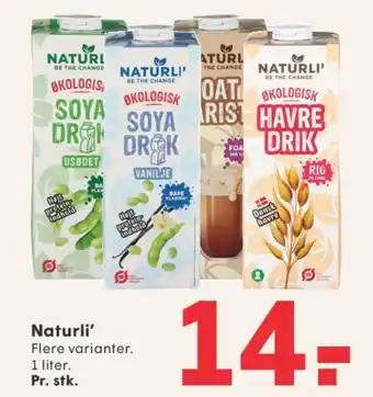 SPAR Naturli' - flere varianter tilbud