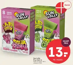 SPAR Sun Lolly Frys Selv-is (Limited Edition) tilbud