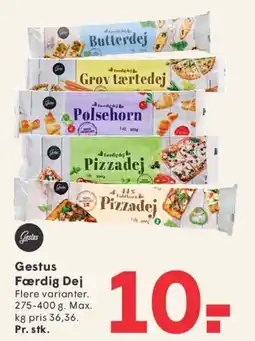 SPAR Gestus Færdig Dej tilbud