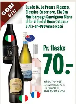 Min Købmand Cuvée 16 / Le Preare Ripasso m.fl. tilbud
