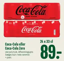 Min Købmand Coca-Cola eller Coca-Cola Zero tilbud