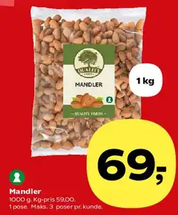 Kvickly Mandler tilbud