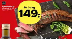 Kvickly Premium fersk oksemørbrad tilbud