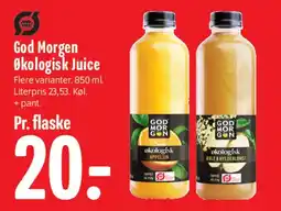 Min Købmand God Morgen Økologisk Juice tilbud