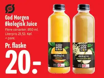 Min Købmand God Morgen Økologisk Juice tilbud