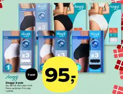 Kvickly Sloggi 3-pak tilbud