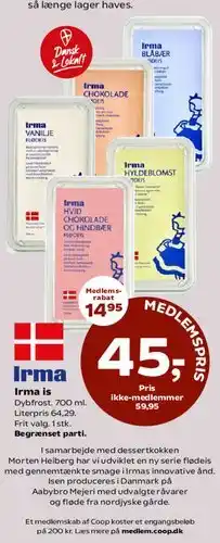 Kvickly Irma is tilbud