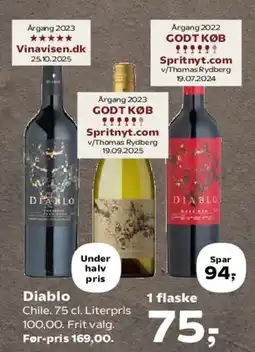 Kvickly Diablo tilbud