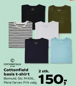 Kvickly Cottonfield skjorte tilbud