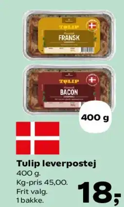 Kvickly Tulip leverpostej tilbud