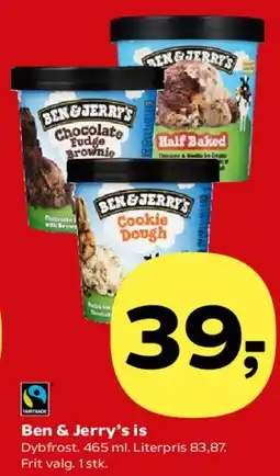 Kvickly Ben & Jerry's tilbud