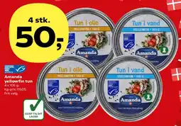 Kvickly Amanda yellowfin tun tilbud