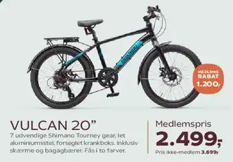 Kvickly VULCAN 20 tilbud