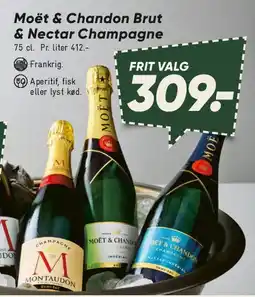 Bilka Moët & Chandon Brut & Nectar Champagne tilbud