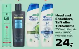 Kvickly Head and Shoulders, Taft eller TRESemmé tilbud